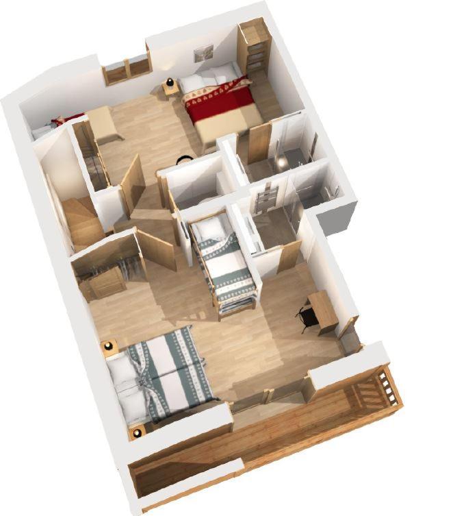 Chalet Arpitan - Les Carroz - Grand Massif Pokój zdjęcie